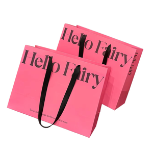 Bolsas de Compras de Papel Beige de Lujo con Logotipo de Marca Personalizado, Bolsas de Regalo con su Propio Logotipo - Product Image 3
