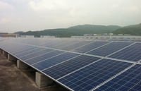 Système de montage solaire H2 Solar série C pour toit plat, structure de support en aluminium pour panneaux solaires, installation photovoltaïque sur toit industriel