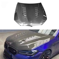 Capots moteur en fibre de carbone à ajustement parfait pour BMW 5S M5 G30 G38 F90 avec aération, kits de carrosserie et kits de conversion de pare-chocs