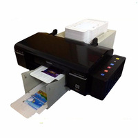 Promotie Goedkope Hoge Kwaliteit Automatische Inkjet Pvc Plastic Kaart Printer Voor Id Card Printing