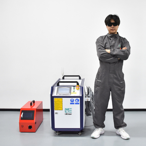 Saldatrice e Pulitrice <span class=keywords><strong>Laser</strong></span> a Fibra Portatile 4 in 1 Raycus Max RECI da 1.5kw 2kw 3kw per Metallo e Acciaio a Prezzo di Fabbrica - Product Image 3