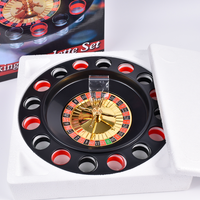 Offre Spéciale adulte Casino Lucky Shot Glass Roulette Party Drinking Game Set avec plateau tournant pour Bar & Club Sports & Entertainment