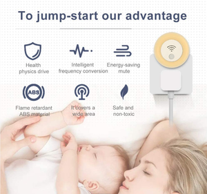 Saijzek Nhỏ Thiết Kế Mới Điện Chống Muỗi Mite Kiểm Soát Dịch Hại 1/2/4/6 Gói Siêu Âm Pest Repeller - Product Image 6