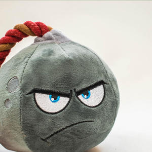 Wholesale Custom Pet <b>Dog</b> Plush Cotton Rope Toys Cartoon Cute Bomb <b>Ball</b> Durable Luxury Interactive Squeaky Chew Toys - Product Image 3