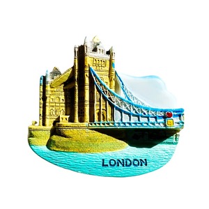 New Hot Custom Wholesale London Vietnam Personalize City Tourist Souvenir Cities Magnets Countries Resin Craft Fridge Magnet - Product Image 1