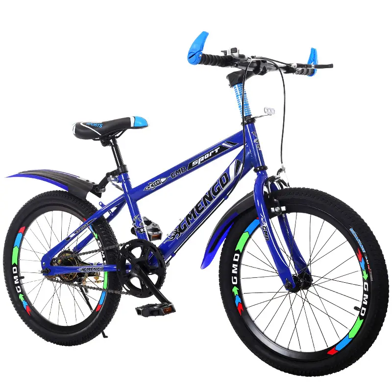 2020 Hot Sale 20 Inch Red BMX Kids Bicycle High Carbon Steel Frame Aluminum Fork 6 Speed Gears 10-15 Years Boys Comes 5 Years