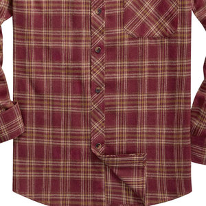 Chemise en flanelle OEM de haute qualité, coupe décontractée, respirante, écologique, polyester/coton, toucher doux, motif élégant, qualité supérieure - Product Image 5
