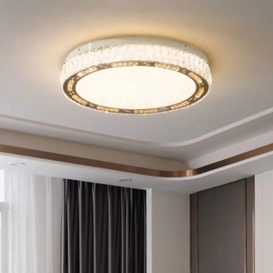 Gran oferta Zeal Lighting OEM lámparas de techo círculo decorativo Simple lujo cristal Led luces de techo modernas - Product Image 4