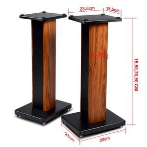 SS041-70 yinyu Acoustic <span class=keywords><strong>Studio</strong></span> <span class=keywords><strong>m</strong></span>àn hình đứng HDF gỗ óc chó kết thúc chống rung phổ chân - Product Image 3