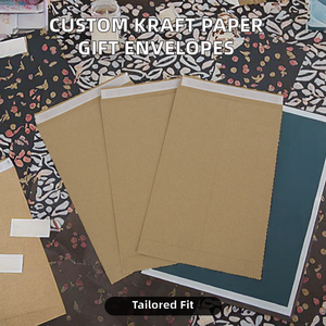 Sobre de Papel Kraft Personalizado para Invitaciones, Tarjetas de Felicitación, Regalos, Modelo 17 - Product Image 2