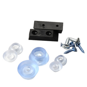 Patins de meubles en silicone transparent antidérapants et silencieux pour lits, tables et chaises - Product Image 2