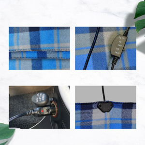 <span class=keywords><strong>Manta</strong></span> Eléctrica de 12V para Coche, <span class=keywords><strong>Precio</strong></span> Competitivo, para Invierno y Camping, con Tecnología de Calentamiento y Elemento Calefactor - Product Image 5