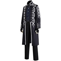 Costume de cosplay Vergil du jeu Devil May Cry 5, manteau long DMC5 Vergil, ensemble complet, déguisement de carnaval d'Halloween pour hommes