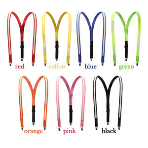 Aksesori pakaian baru lampu LED dewasa Clip-On suspender serat optik pesta kasual pakai dengan panjang panjang untuk festival - Product Image 3