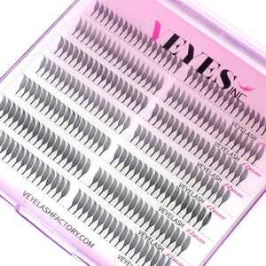 Pestañas Postizas Pre-Formadas VEYELASH Birdie Lashes, Ultra-Ligeras de 0.04MM, Hechas a Mano por Técnicos Profesionales Certificados, Acabado Mate - Product Image 5