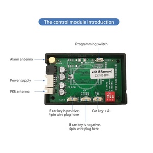 EasyGuard <b>Smart</b> Key PKE Kit Fit for Land Rover with Factory Push Start Button DC12V Keyless Entry Enable and Disable - Product Image 2