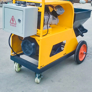 Stator ve Rotor ile yüksek çalışma verimliliği elektrik güç sıva püskürtme makinesi duvar çimentosu harç püskürtme enjeksiyon makinesi - Product Image 3