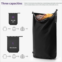 Bolsa de Compresión al Vacío Multifuncional, Expandible, Impermeable, Ligera y Moderna, de Lona de Algodón Reutilizable y Duradera, en Oferta