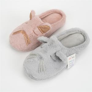 Acogedor invierno grueso interior para mujer para zapatillas nuevo estilo piel antideslizante <span class=keywords><strong>casa</strong></span> cálida para zapatillas para otoño - Product Image 1