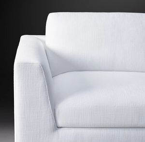 Ensemble <span class=keywords><strong>de</strong></span> canapés Rhoohill personnalisé en <span class=keywords><strong>tissu</strong></span> <span class=keywords><strong>de</strong></span> lin blanc <span class=keywords><strong>de</strong></span> luxe, style rétro, pour salon, villa, meubles <span class=keywords><strong>de</strong></span> salon - Product Image 6