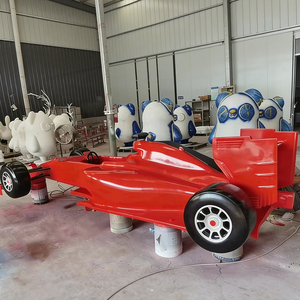 Scultura Artistica Personalizzata in Vetroresina a Grandezza Naturale di Auto F1 Sportiva, Grande Scultura di Auto F1 a Grandezza Reale - Product Image 5