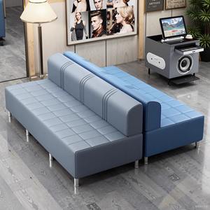 网红理发店和美发沙龙等候椅-多功能长沙发，适合客人和小型休息区 - Product Image 2