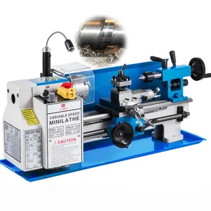 Hot seller 2023 mini 750W mini lathe machine multi-purpose manual lathe machine for metal