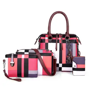 Beroemde Merk Fancy Dames Schouder Sling Hot Verkoop 4 Stuks Set Tas Designer Handtas Voor Vrouwen