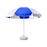 Impression numérique Parapluie droit professionnel pliant à commande manuelle-Étanche et résistant aux UV pour une utilisation dans la cour