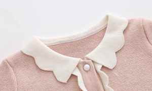 Conjunto de Ropa para Niñas Primavera 2022, Cárdigan a Rayas con Lazo y Falda Plisada, Conjunto de Ropa Tejida para Niñas Pequeñas - Product Image 5