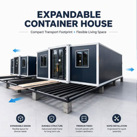 Maison modulaire personnalisée durable, maisons mobiles de luxe, maisons miniatures, maisons préfabriquées, construction préfabriquée, maison conteneur extensible