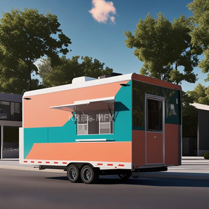 Remolque de Helados Personalizado, Camioneta de Hamburguesas, Carrito de Juegos, Camión de Café, Remolque de Caravana, Carritos de Comida Móviles - Product Image 3