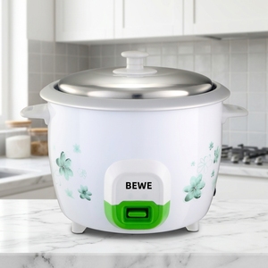 Autocuiseur de riz automatique 700W 1.8L à revêtement antiadhésif, cuisson rapide pour la cuisine, contrôle mécanique du minuterie, précision optimale, directement de l'usine - Product Image 1