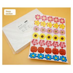 لون أبيض سميك لورق ويفر الأرز مع شبشب بأحجام ، من من أجل صحائف/كيس تزيين الكب كيك إسرائيل - Product Image 3