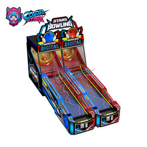 Nouvelle machine de jeu d'arcade de <span class=keywords><strong>bowling</strong></span> vidéo d'intérieur colorée pour 2 joueurs, à monnayeur, avec boules et quilles - Product Image 6