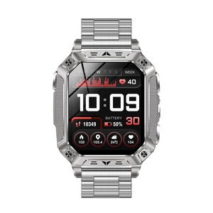 AK86 Smart Watch with BT Call 2.01 Inch Large Screen 1400mAh Battery Men's Smartwatch Voice Assistant IP68 Waterproof Accept OEM - Product Image 2