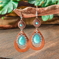 Joyería para Mujer Pendientes de Borla para Mujer Estilo de Moda en Tendencia con Gota de Agua Aleación de Zinc Venta al por Mayor de Fábrica Pendientes Baratos