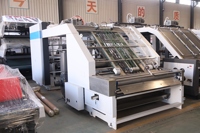 Boîte en carton CZXY faisant la machine à plastifier automatique de cannelure de 3 plis machine à plastifier de carton carton