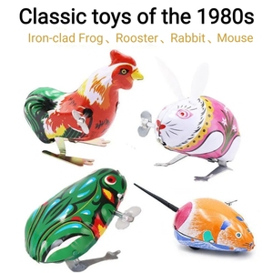 Figura de Acción de Rana Saltarina de Metal Clásica, Juguete de <span class=keywords><strong>Cuerda</strong></span> para Niños, Regalo para Bebés, Juguetes Clásicos de <span class=keywords><strong>Cuerda</strong></span> - Product Image 3