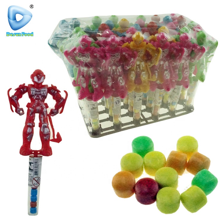 New item Robot cartoon toy candy