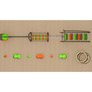 Ensemble de jeux d'extérieur pour enfants sur le thème de l'aventure, jeux interactifs pour enfants, jeux d'escalade, équipement de divertissement amusant - Product Image 3