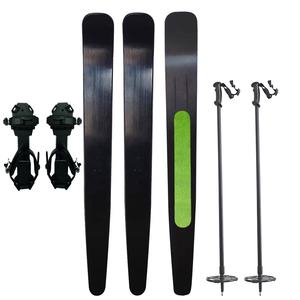 Raquetas de nieve deslizantes HOK ski ancho senderismo escalada piel caminar esquís con encuadernación - Product Image 5