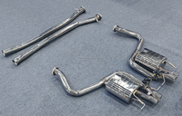 Échappement Catback Valvetronic FEO Silencieux d'Échappement de Voiture pour Mercedes-Benz S400/S500/S600/S63L W221 W222 Système d'Échappement de Course
