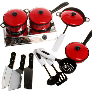 2020 Mini Real Cooking Toy Kitchen Fruit Sets Pretend Play Playing Kitchen Toys Set for Kids Girls Toy Children