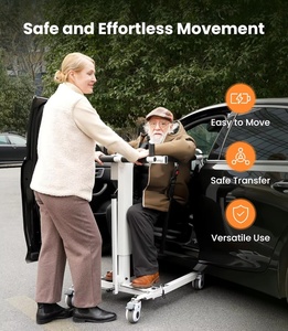 Comfortable portable Kinetic Energy Lifting Electric Stainless Steel Auxiliary Wheelchair - Product Image 5