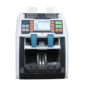 WT-2101 Multi-Valuta Euro Usd Rus Bankbiljettensorteerrekening Teller, Gemengde Coupure Geldteller