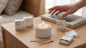 White handmade tea wax <b>small</b> <b>candle</b> aromatherapy atmosphere mini ins wind aromatherapy high-end fragrance scented <b>candle</b> - Product Image 6