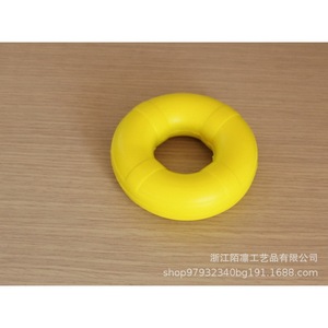 Pu Fidget Toy Ring High <b>Rebound</b> Yellow For 2 To 4 Years Unisex - Product Image 3