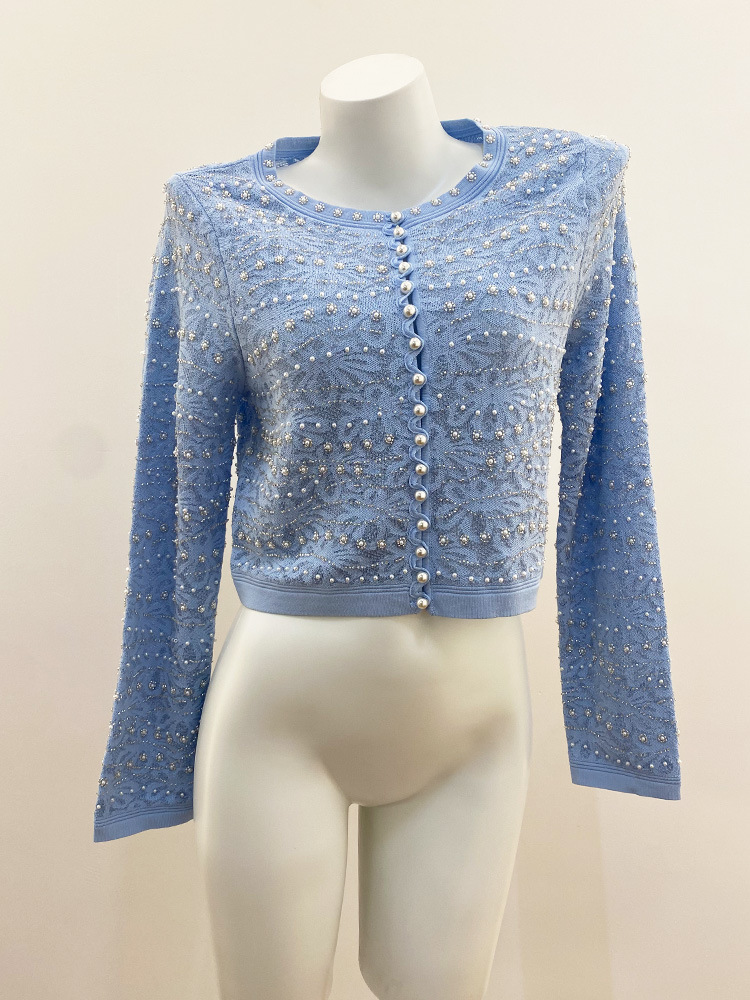 Blue-Cardigan
