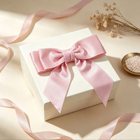 E-Magic – Nœuds en velours pré-noués personnalisés à faible MOQ pour emballage de boîtes cadeaux de Noël, décorations de fête de Noël, accessoires pour cheveux, décoration intérieure